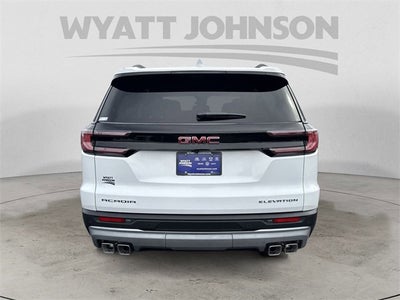 2026 GMC Acadia Elevation