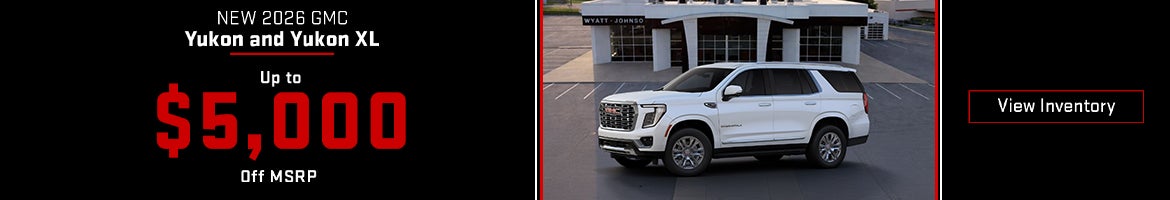New 2026 GMC Yukon and Yukon XL