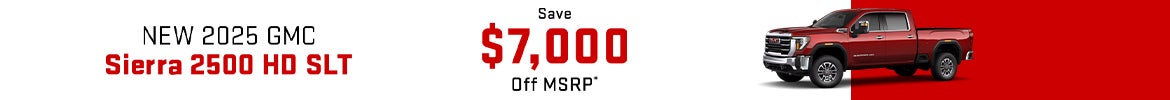 New 2025 GMC 2500 HD SLT