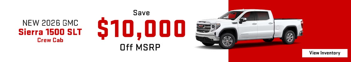 NEW 2026 GMC SIERRA 1500 SLT CREW CAB