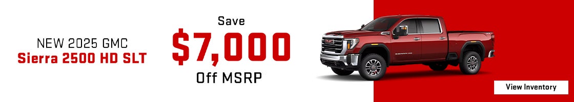 New 2025 GMC 2500 HD SLT
