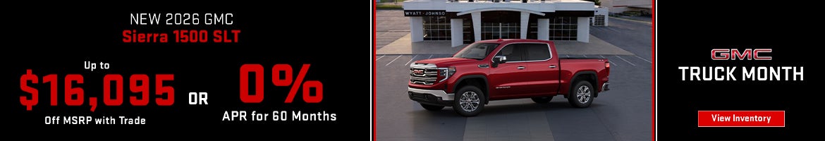 New 2026 GMC Sierra 1500 SLT
