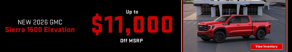 Up to $11,000 Off 2026 GMC Sierra SLT – Clarksville, TN