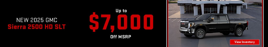 Up to $7,000 Off 2025 GMC Sierra 2500 HD – Clarksville, TN