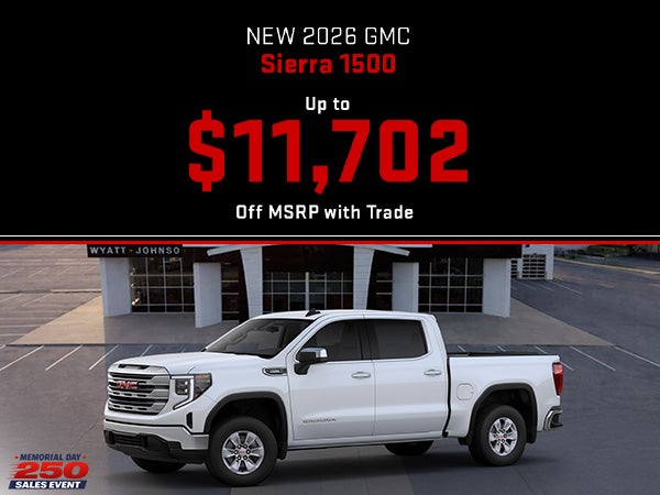 New 2026 GMC Sierra 1500