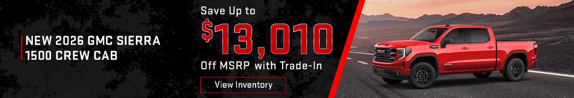 New 2026 GMC Sierra 1500 Crew Cab 