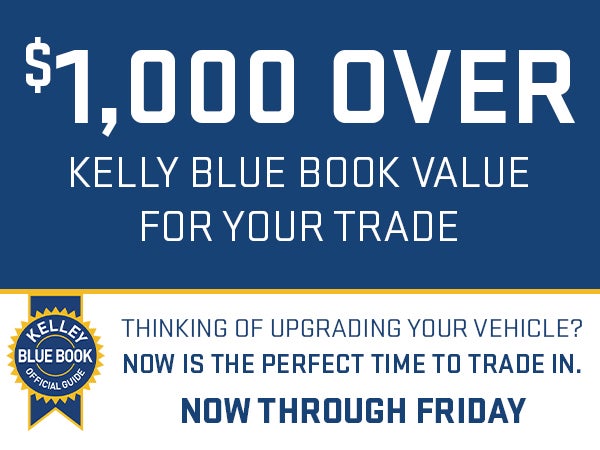 $1,000 Over KBB Value!