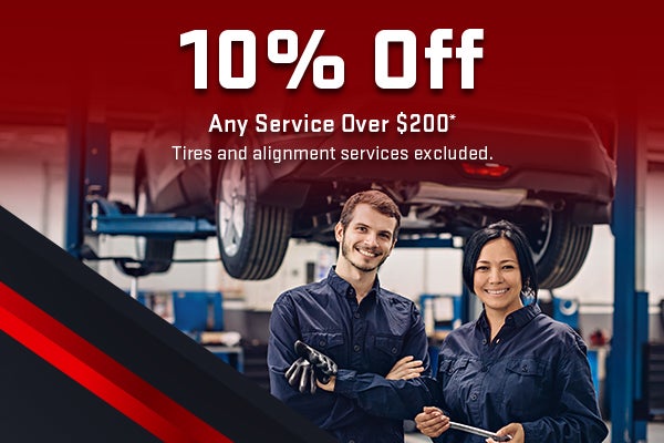 10% Off Any Service Over $200*