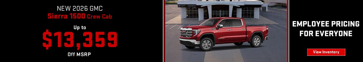 New 2026 GMC Sierra 1500 Crew Cab